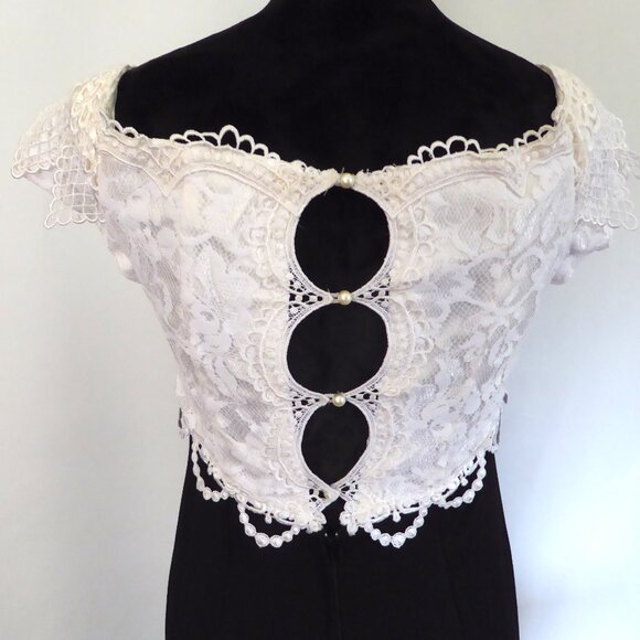 SCOTT McCLINTOCK BRAND WOMENS SHORT BLACK DRESS (PRE-OWNED) SIZE 12 - Picture 15 of 16